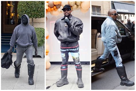 kanye west ysl boots